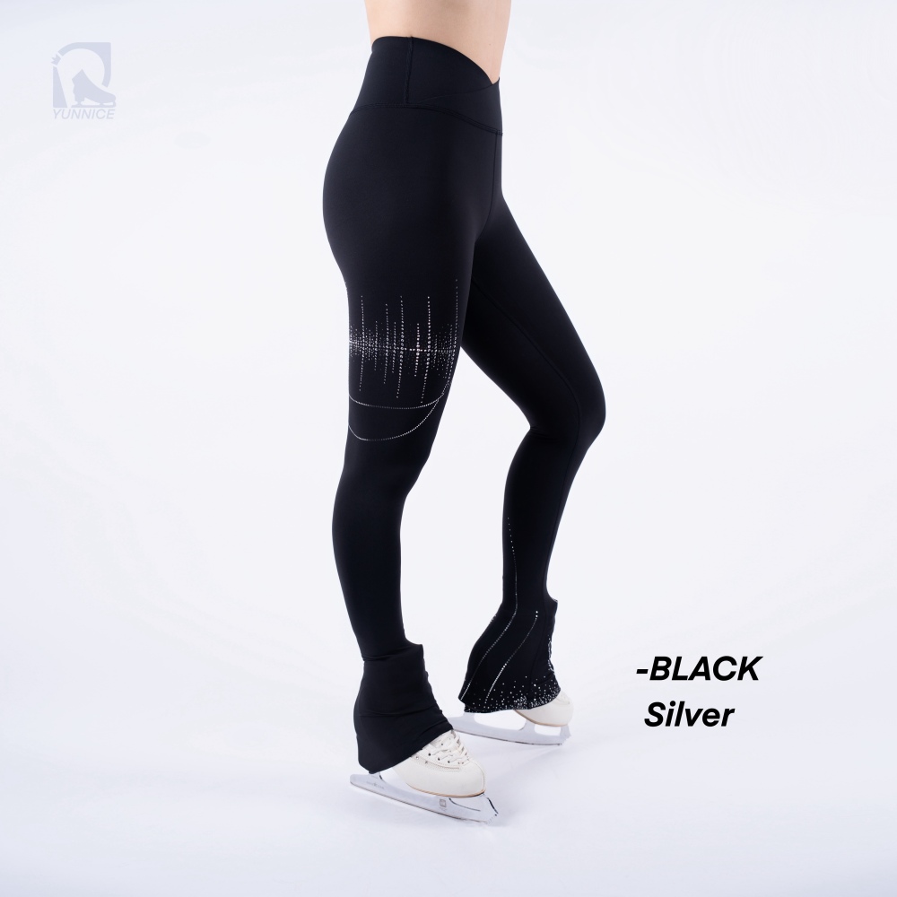 Lycra® Punk Style “V”-waist Legging