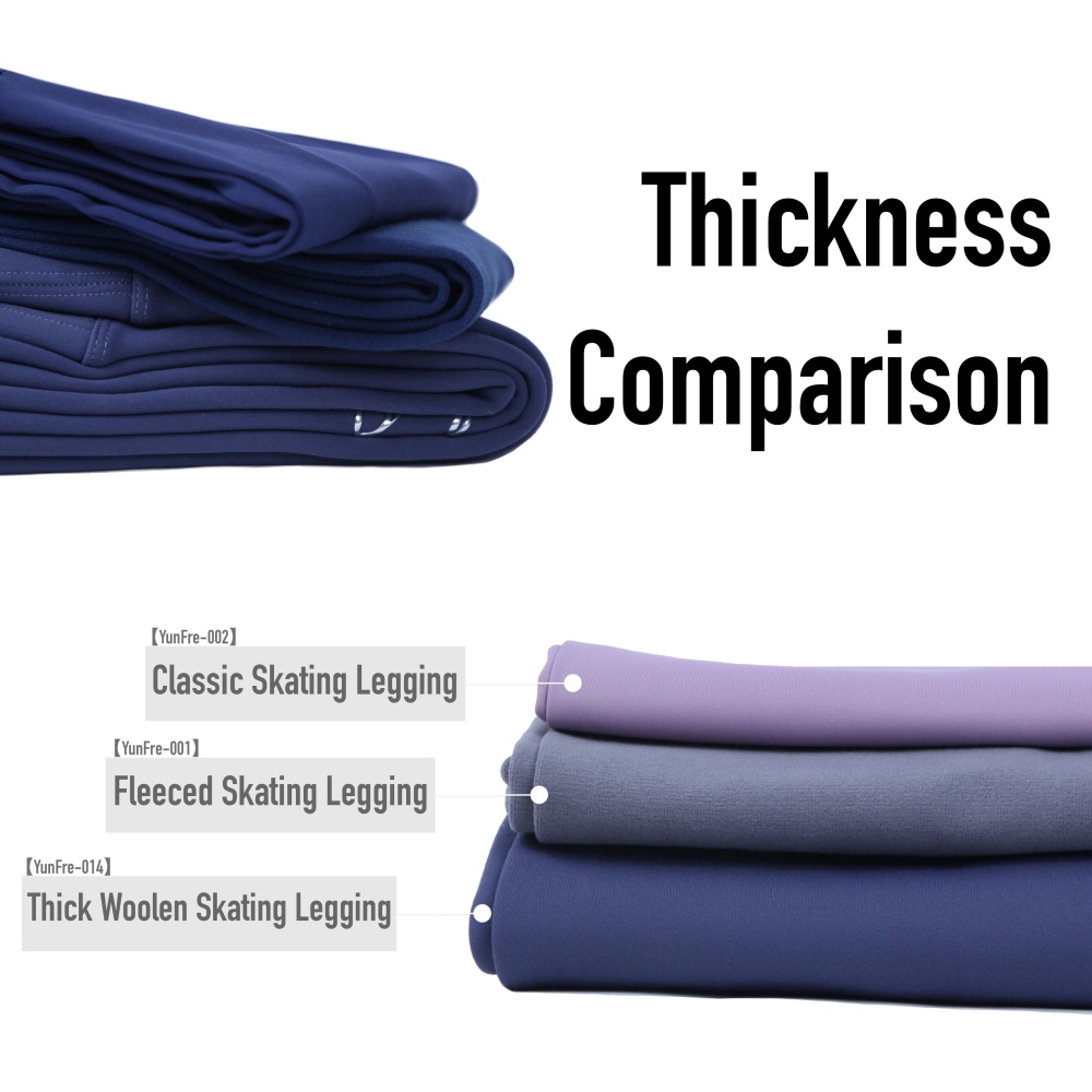 Thick Woolen Skating Legging