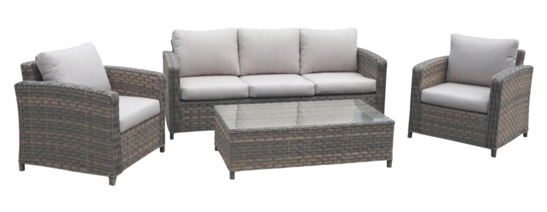 MC101 ALUMINIUM CONVERSATION SOFA SET