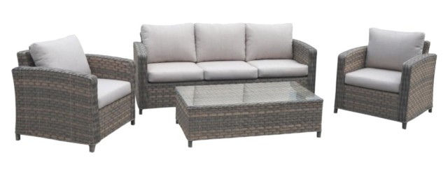 MC101 ALUMINIUM CONVERSATION SOFA SET