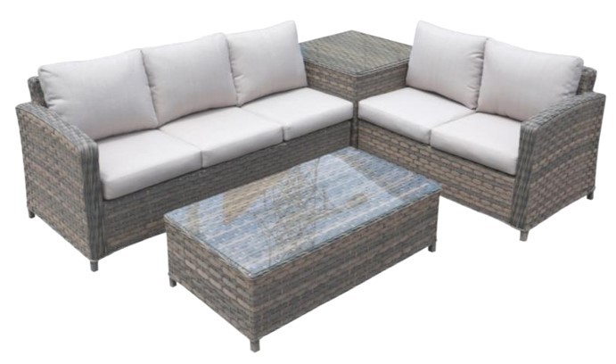 MS102 ALUMINIUM SECTIONAL SOFA SET