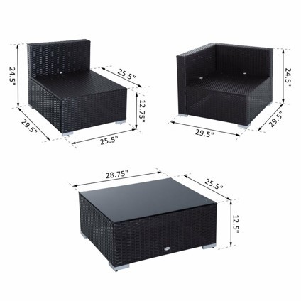 MS309 SECTIONAL SOFA SET