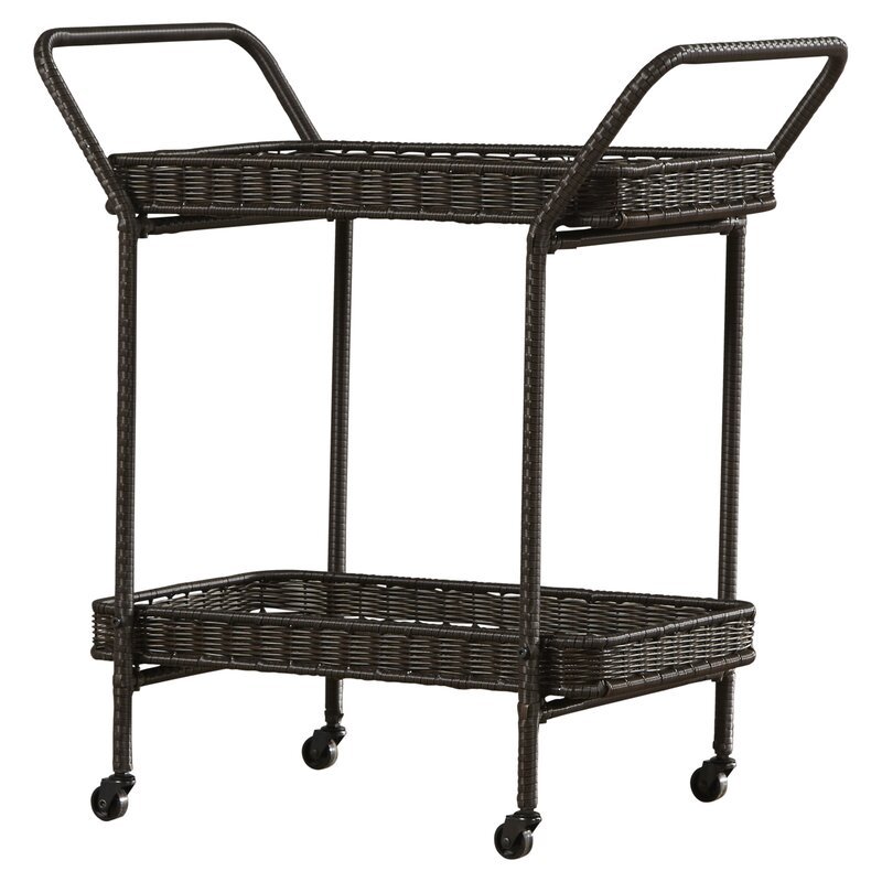 MSC336 OUTDOOR BAR SERVING CART