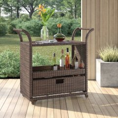 MSC335 OUTDOOR BAR SERVING CART