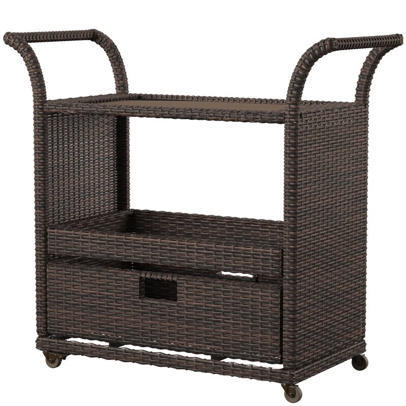 MSC335 OUTDOOR BAR SERVING CART