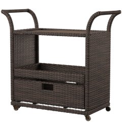 MSC335 OUTDOOR BAR SERVING CART
