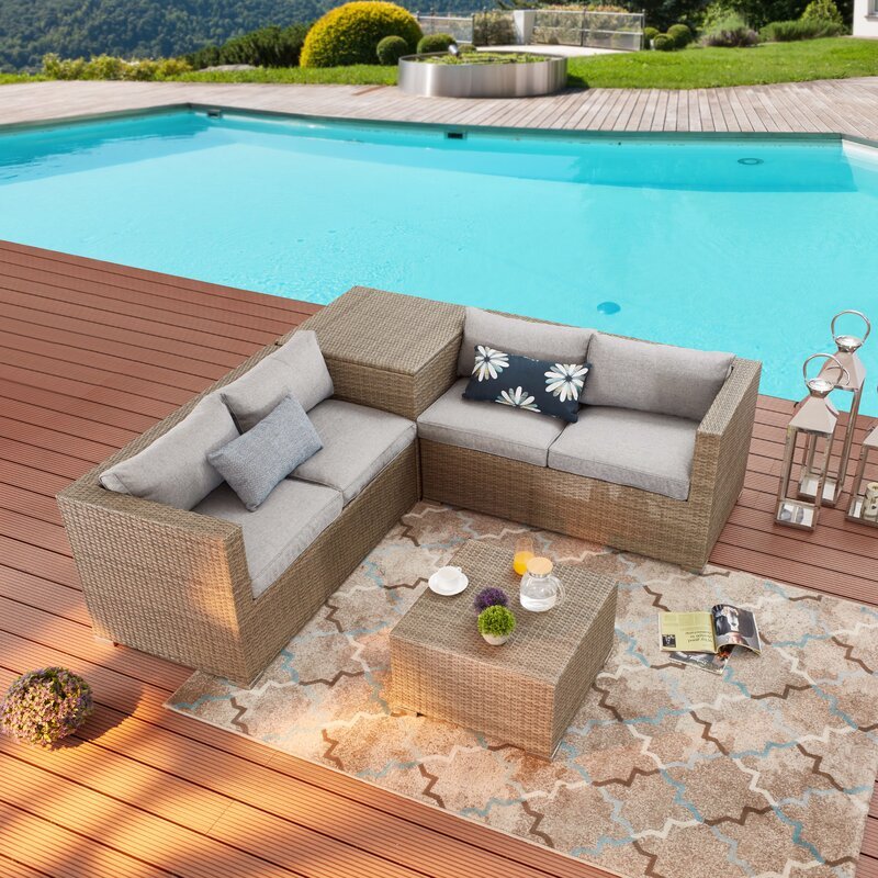 MS307 SECTIONAL SOFA SET