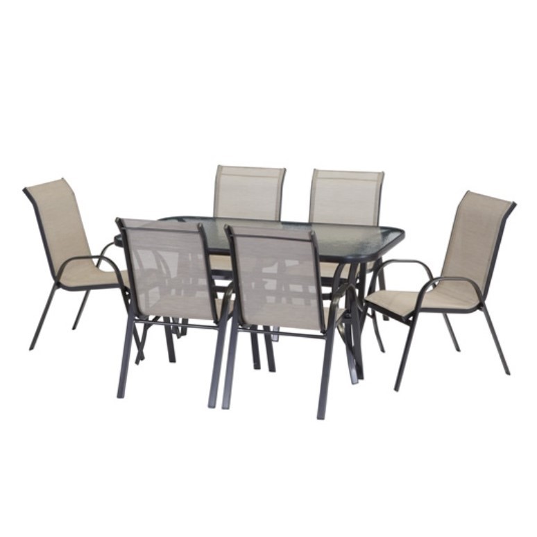JD159 ALUMINIUM SLING DINING SET