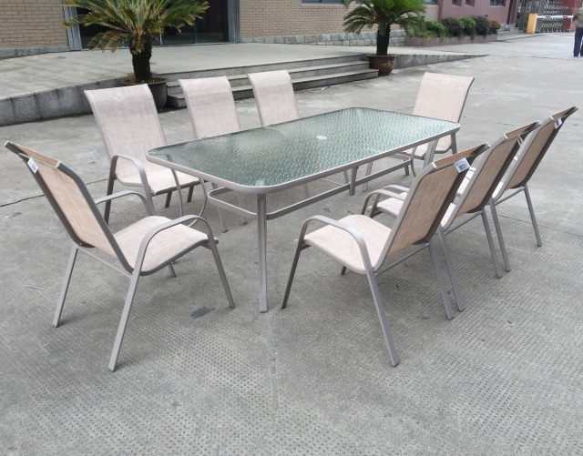 JD159 ALUMINIUM SLING DINING SET
