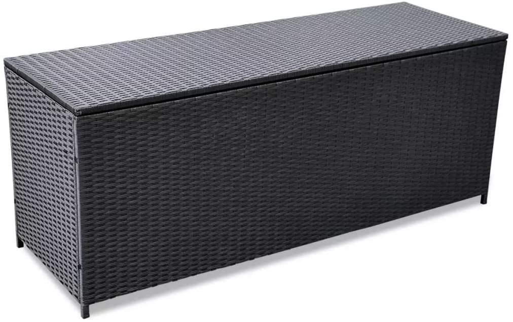 MR355 Outdoor wicker Large Storage Chest Box