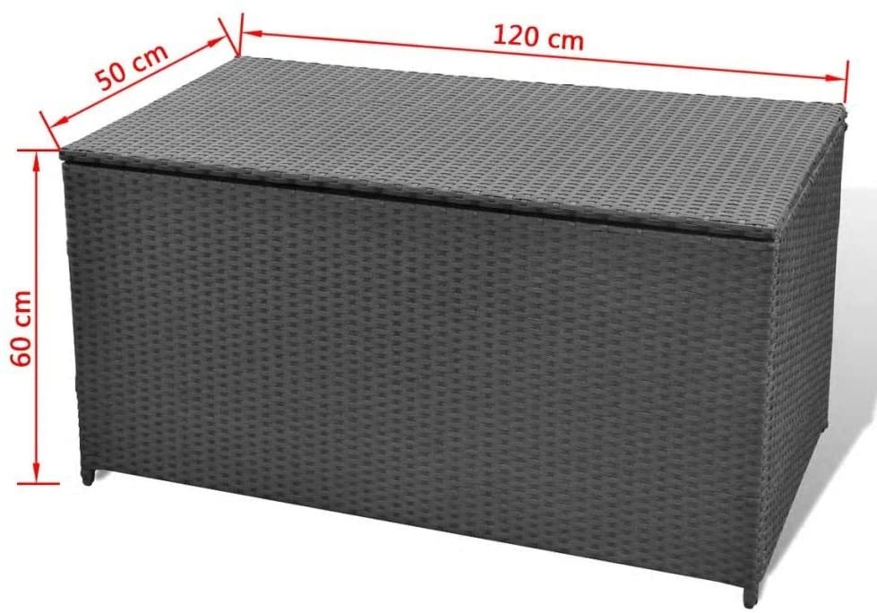 MR354 Outdoor Wicker Storage Box