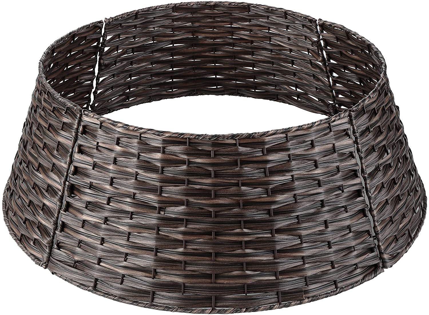 MT352 Wicker Christmas Tree Collar Skirt Ring