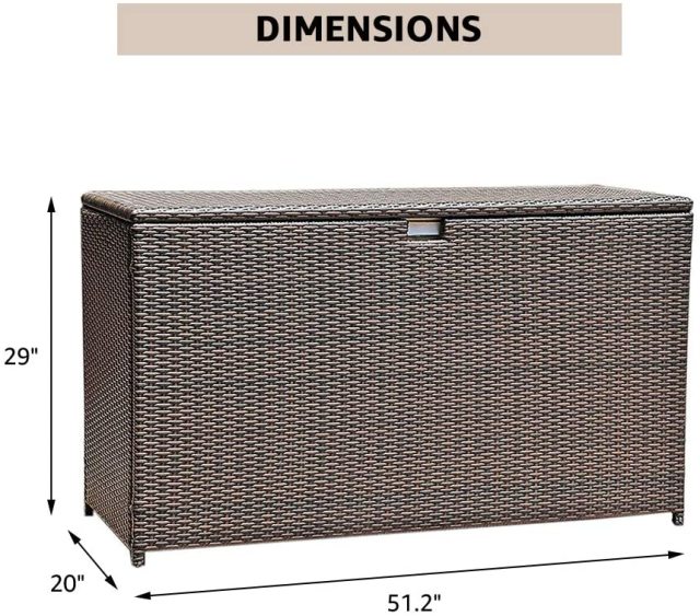 MR357 Outdoor Storage Case Bin