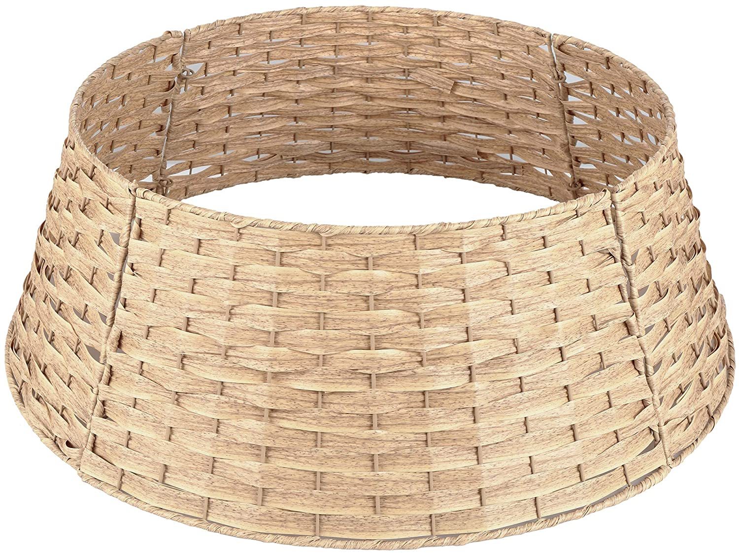 MT352 Wicker Christmas Tree Collar Skirt Ring