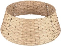 MT352 Wicker Christmas Tree Collar Skirt Ring