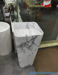 Stones mission.com,Lilac White Marble Stand Basins Stand Sinks,Xiamen Stones Mission Co.,Ltd,Lilac White Marble Stand Basins Stand Sinks
