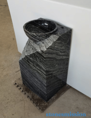 Stones mission.com,Modern Black and White Veined Marble Washbasin,Xiamen Stones Mission Co.,Ltd,Modern Black and White Veined Marble Washbasin