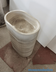 Stones mission.com,Standing Notch shaped Marble Washbasin,Xiamen Stones Mission Co.,Ltd,Standing Notch shaped Marble Washbasin