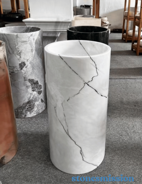 Stones mission.com,White Marble Washbasin,Xiamen Stones Mission Co.,Ltd,White Marble Washbasin