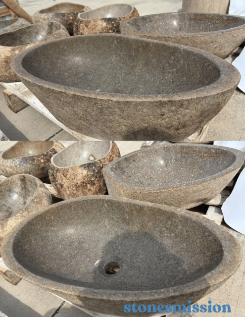 Stones mission.com,Natural River Stone Washbasin,Xiamen Stones Mission Co.,Ltd,Natural River Stone Washbasin