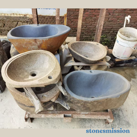 Stones mission.com,Multi colored Irregular Stone Washbasins,Xiamen Stones Mission Co.,Ltd,Multi colored Irregular Stone Washbasins