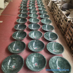 Stones mission.com,Green Marble Round Vessel Washbasins,Xiamen Stones Mission Co.,Ltd,Green Marble Round Vessel Washbasins