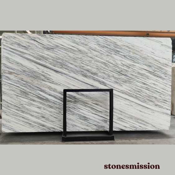 Stones mission.com,Elegant White & Grey Streaked Natural Marble Slab,Xiamen Stones Mission Co.,Ltd,Elegant White & Grey Streaked Natural Marble Slab