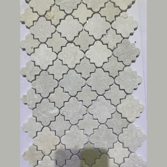 Stones mission.com,Ivory Quatrefoil Natural Stone Mosaic,Xiamen Stones Mission Co.,Ltd,Ivory Quatrefoil Natural Stone Mosaic