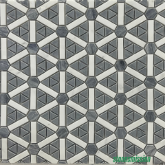Stones mission.com,Geometric Hexagonal Marble Mosaic,Xiamen Stones Mission Co.,Ltd,Geometric Hexagonal Marble Mosaic