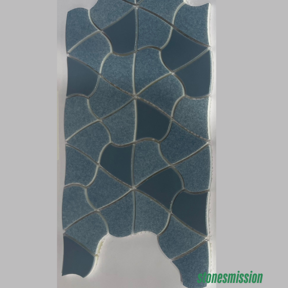 Stones mission.com,Irregularly Shaped Green Stone Mosaic,Xiamen Stones Mission Co.,Ltd,Irregularly Shaped Green Stone Mosaic