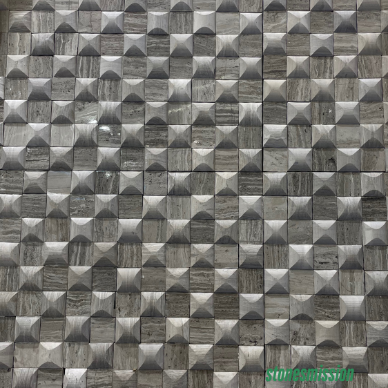 Stones mission.com,3D Square Marble Mosaic,Xiamen Stones Mission Co.,Ltd,3D Square Marble Mosaic