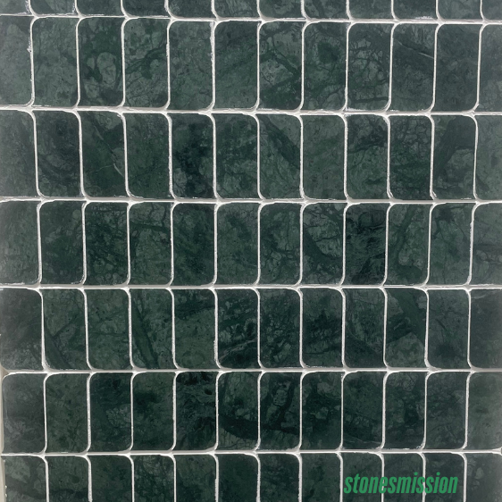 Stones mission.com,Dark Green Square Marble Mosaic Tiles,Xiamen Stones Mission Co.,Ltd,Dark Green Square Marble Mosaic Tiles