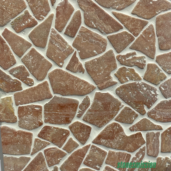 Stones mission.com,Rust colored Irregular Fragment Marble Mosaic Tiles,Xiamen Stones Mission Co.,Ltd,Rust colored Irregular Fragment Marble Mosaic Tiles