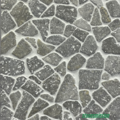 Stones mission.com,Grayish  blue Irregular Fragment Marble Mosaic Tiles,Xiamen Stones Mission Co.,Ltd,Grayish  blue Irregular Fragment Marble Mosaic Tiles