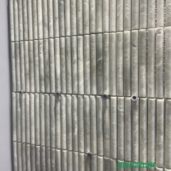 Stones mission.com,Vertically Arranged Cylindrical Marble Mosaic Tiles,Xiamen Stones Mission Co.,Ltd,Vertically Arranged Cylindrical Marble Mosaic Tiles
