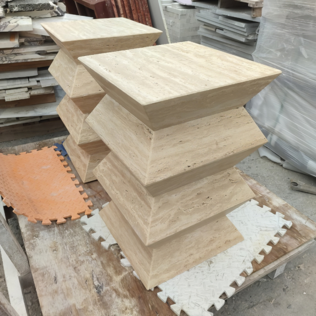 Stones mission.com,Travertine Decorative Pedestals,Xiamen Stones Mission Co.,Ltd,Travertine Decorative Pedestals