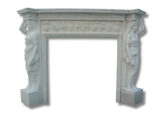 Stones mission.com,Exquisite White Marble Fireplace,Xiamen Stones Mission Co.,Ltd,Exquisite White Marble Fireplace