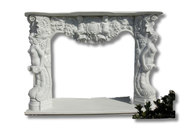 Stones mission.com,Natural Stone Marble Fireplace Surround,Xiamen Stones Mission Co.,Ltd,Natural Stone Marble Fireplace Surround