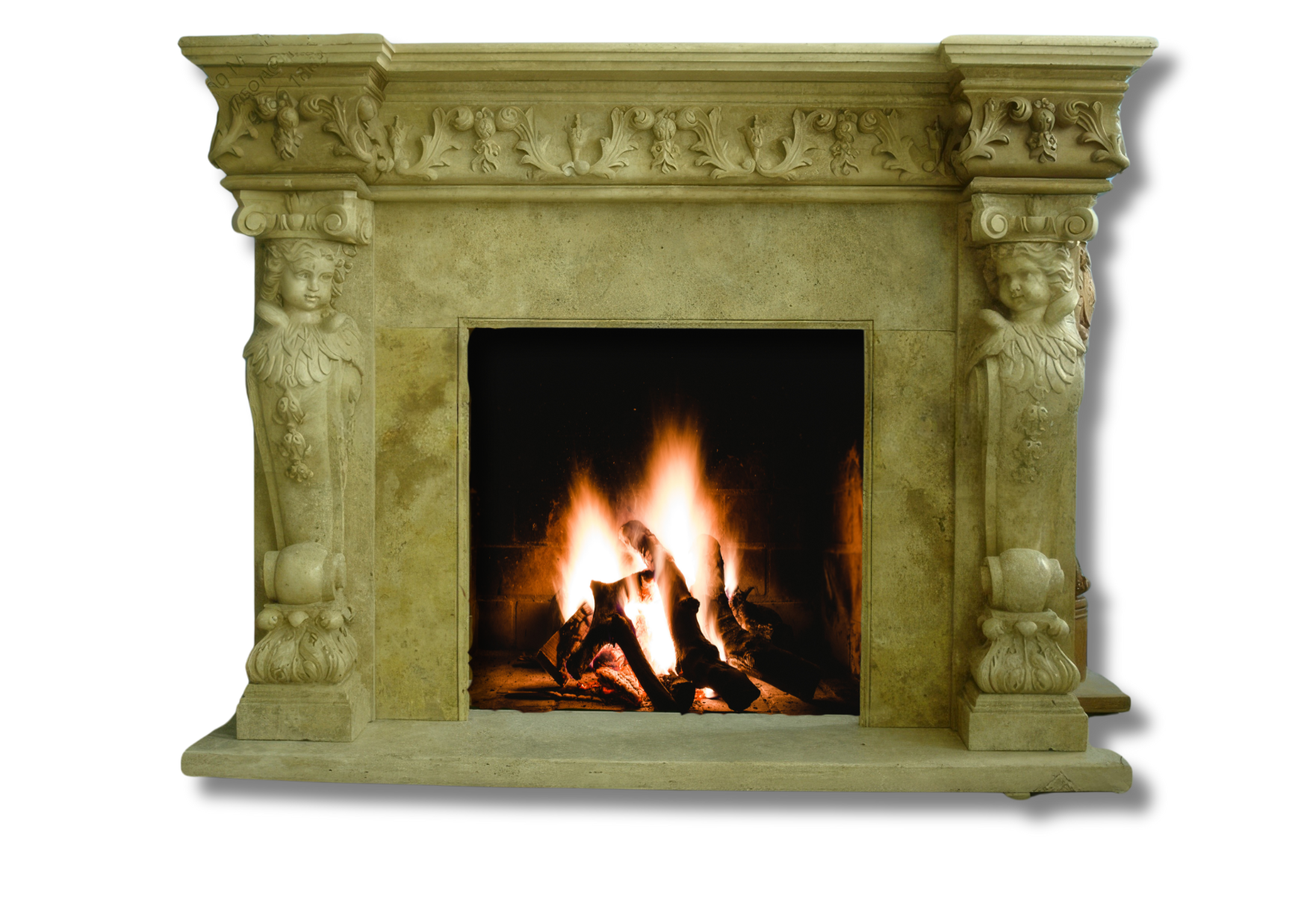 Stones mission.com,Luxury Natural Stone Surrounded Fireplace,Xiamen Stones Mission Co.,Ltd,Luxury Natural Stone Surrounded Fireplace