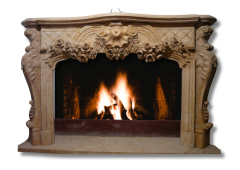 Stones mission.com,Exquisite Natural Stone Fireplace Surround,Xiamen Stones Mission Co.,Ltd,Exquisite Natural Stone Fireplace Surround
