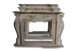 Stones mission.com,Elegant Carved Marble Fireplace,Xiamen Stones Mission Co.,Ltd,Elegant Carved Marble Fireplace