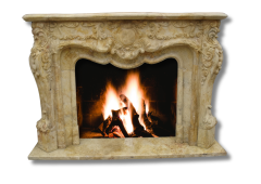 Stones mission.com,Exquisite Carved Natural Stone Fireplace Surround,Xiamen Stones Mission Co.,Ltd,Exquisite Carved Natural Stone Fireplace Surround