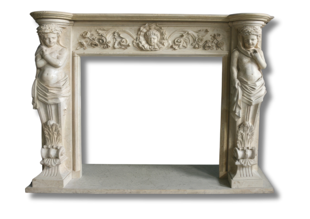 Stones mission.com,Handcrafted Marble Stone Fireplace Surround,Xiamen Stones Mission Co.,Ltd,Handcrafted Marble Stone Fireplace Surround