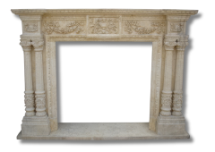 Stones mission.com,Heritage Inspired Marble Hearth Assembly,Xiamen Stones Mission Co.,Ltd,Heritage Inspired Marble Hearth Assembly