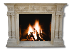 Stones mission.com,Heritage Inspired Marble Hearth Assembly,Xiamen Stones Mission Co.,Ltd,Heritage Inspired Marble Hearth Assembly