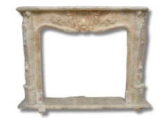 Stones mission.com,Artistic Natural Marble Fireplace with Durable Surround,Xiamen Stones Mission Co.,Ltd,Artistic Natural Marble Fireplace with Durable Surround