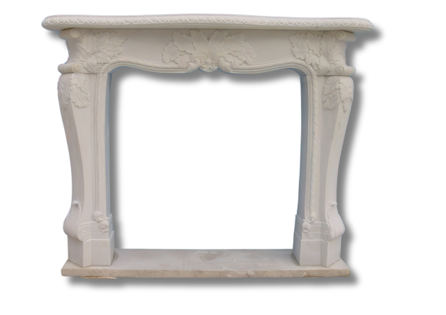 Stones mission.com,GracefulWhite Natural Marble Fireplace,Xiamen Stones Mission Co.,Ltd,GracefulWhite Natural Marble Fireplace