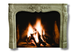 Stones mission.com,Vine Carved Natural Marble Fireplace,Xiamen Stones Mission Co.,Ltd,Vine Carved Natural Marble Fireplace