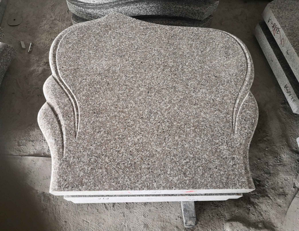 Stones mission.com,G635 Pink Granite Polish Tombstone,Xiamen Stones Mission Co.,Ltd,G635 Pink Granite Polish Tombstone