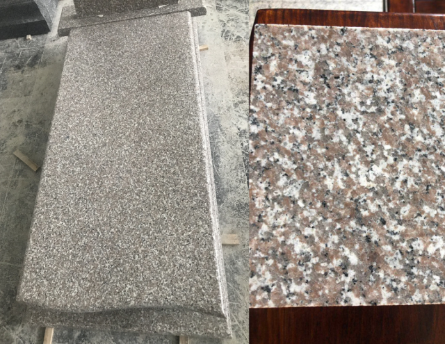 Stones mission.com,G635 Pink Granite Polish Tombstone,Xiamen Stones Mission Co.,Ltd,G635 Pink Granite Polish Tombstone
